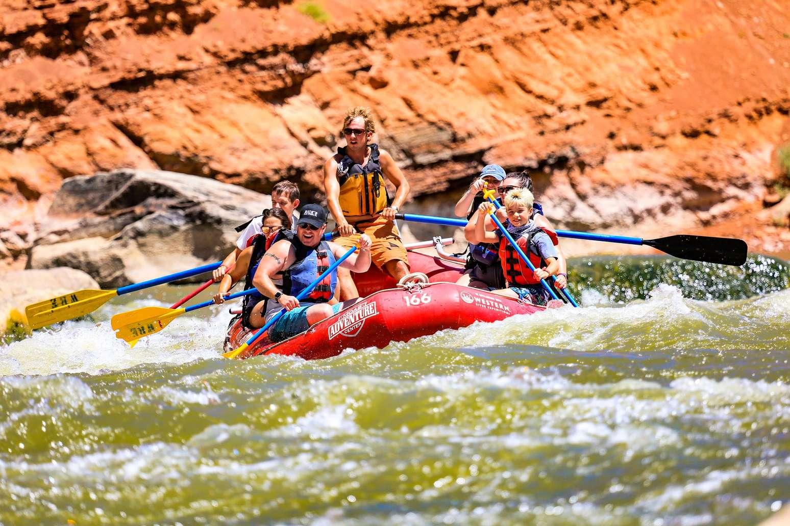 Colorado River Mid-Day <b>Rafting Trip</b> with BBQ Lunch